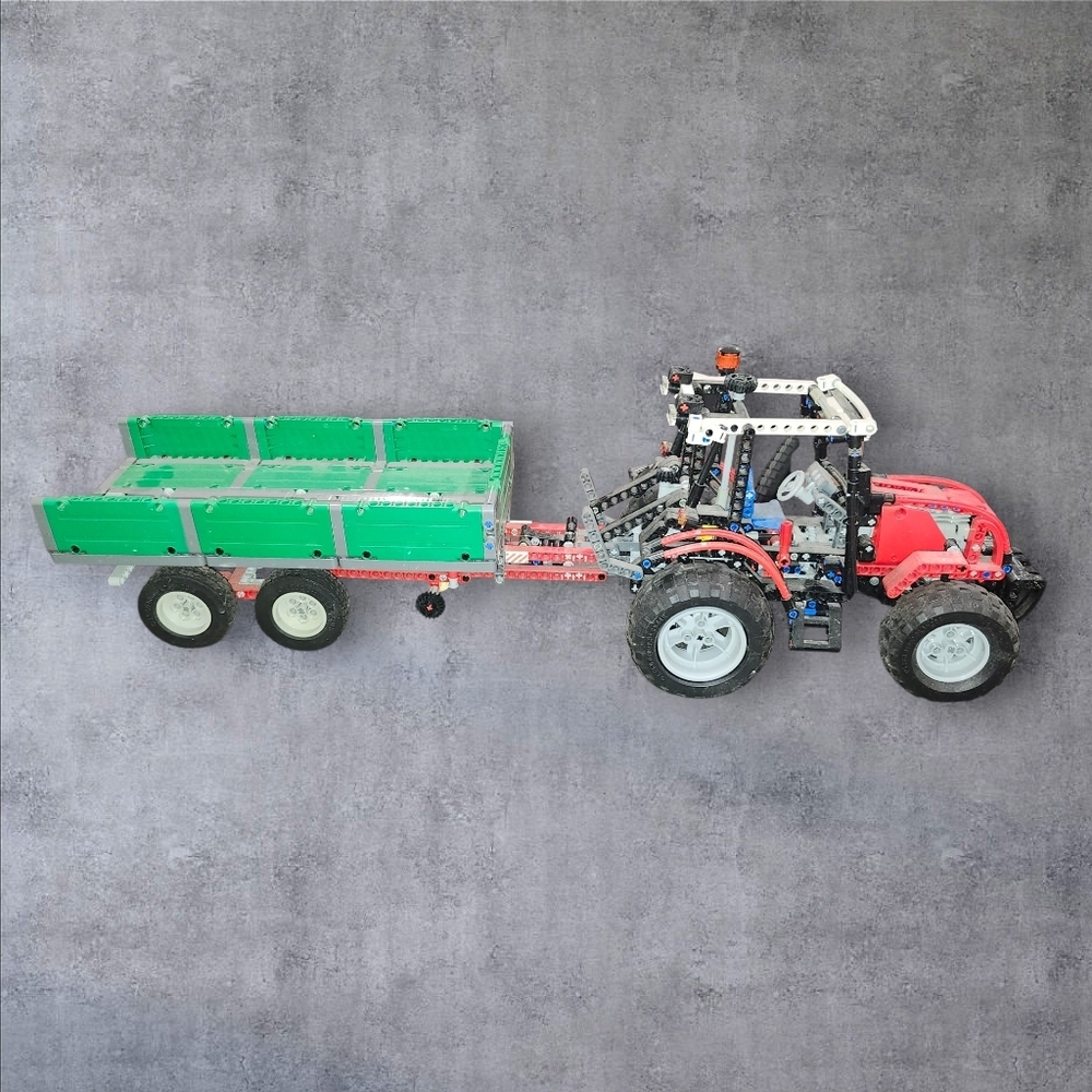Lego Technic Tractor With Trailer